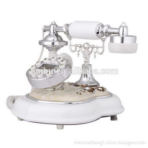 Classic Elegant Corded Ceramic Antique Telephone Factory